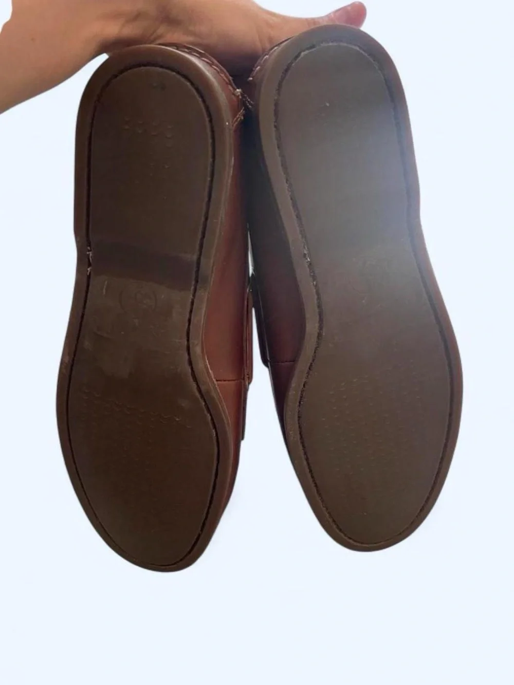 Men's Brown Leather Boat Shoes - Classic Lace-Up Deck‎ Shoes
